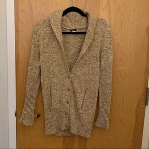 J Crew Oatmeal Cardigan Size M